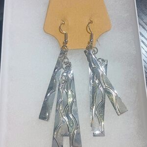 Elegant Silver Dangle Earrings